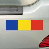 Flagge Rumäniens Autoaufkleber (Auf Auto)