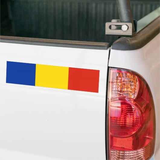 Flagge Rumäniens Autoaufkleber (Auf Lkw)