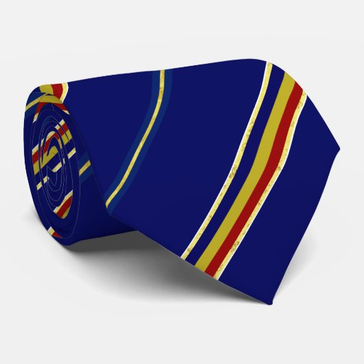 Flagge Rumäniens Krawatte (Gerollt)