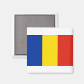 Flagge Rumäniens Magnet (Vorderseite/Rückseite)