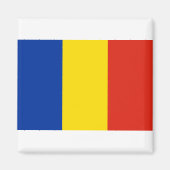 Flagge Rumäniens Magnet (Vorne)