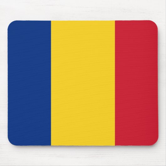 Flagge Rumäniens Mousepad (Vorne)