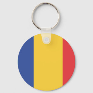 Flagge Rumäniens, romanische Flagge Schlüsselanhänger
