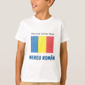 Flagge Rumäniens T-Shirt (Vorderseite)