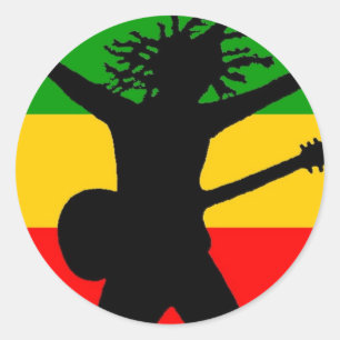 Flagge Runder Aufkleber