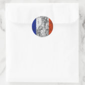 Flagge Runder Aufkleber (Tasche)