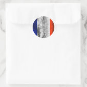 Flagge Runder Aufkleber (Tasche)