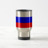 Flagge Russland - Reise/Tasse des Pendelverkehrs