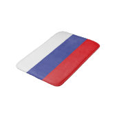 Flagge Russlands Badematte (Schrägansicht)