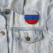 Flagge Russlands Button (Beispiel)