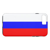Flagge Russlands Case-Mate iPhone Hülle (Rückseite (Horizontal))