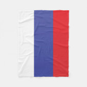 Flagge Russlands Fleecedecke (Vorderseite)