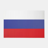 Flagge Russlands Fußmatte (Vorderseite)