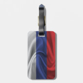 Flagge Russlands Gepäckanhänger (Rückseite vertikal)