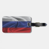 Flagge Russlands Gepäckanhänger (Rückseite horizontal)