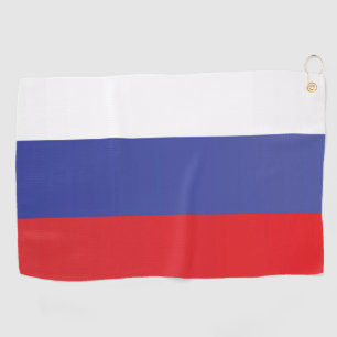 Flagge Russlands Golfhandtuch
