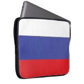 Flagge Russlands Laptopschutzhülle (Vorne Rechts)