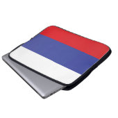 Flagge Russlands Laptopschutzhülle (Vorne Knopf)