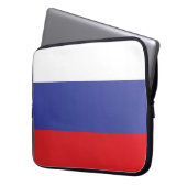 Flagge Russlands Laptopschutzhülle (Vorderseite Links)