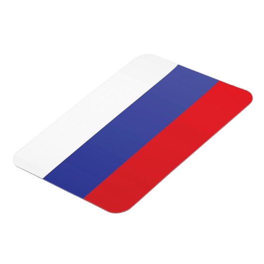 Flagge Russlands Magnet (Linke Seite)