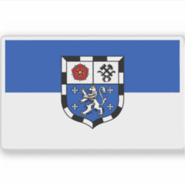 Flagge Saarbrücken, Deutschland Aufkleber