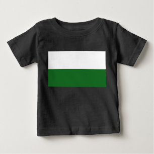 Flagge Sachsens (deutscher Staat) Baby T-shirt