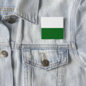 Flagge Sachsens (deutscher Staat) Button (Beispiel)