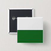Flagge Sachsens (deutscher Staat) Button (Vorne & Hinten)