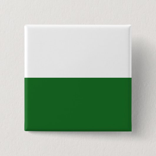 Flagge Sachsens (deutscher Staat) Button (Vorderseite)