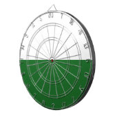 Flagge Sachsens (deutscher Staat) Dartscheibe (Vorderseite rechts)