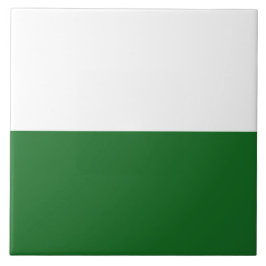 Flagge Sachsens (deutscher Staat) Fliese