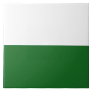Flagge Sachsens (deutscher Staat) Fliese