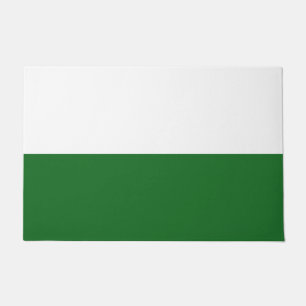 Flagge Sachsens (deutscher Staat) Fußmatte