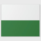 Flagge Sachsens (deutscher Staat) Geschenkpapier (Flach)