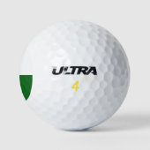 Flagge Sachsens (deutscher Staat) Golfball (Logo)