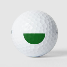 Flagge Sachsens (deutscher Staat) Golfball