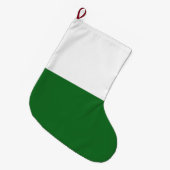 Flagge Sachsens (deutscher Staat) Großer Weihnachtsstrumpf (Vorderansicht (hängend))