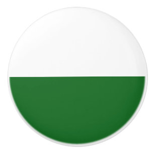 Flagge Sachsens (deutscher Staat) Keramikknauf