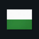 Flagge Sachsens (deutscher Staat) Leinwanddruck<br><div class="desc">Dieses Design ist geprägt von der sächsischen Flagge,  einem Binnenland-Staat Deutschlands. Sachsen grenzt an die deutschen Staaten Brandenburg,  Sachsen-Anhalt,  Thüringen und Bayern sowie an die Länder Polen und Tschechien. Die Hauptstadt Sachsen ist Dresden,  während die größte Stadt Leipzig ist.</div>