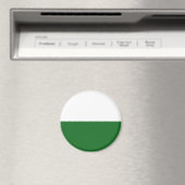 Flagge Sachsens (deutscher Staat) Magnet (In Situ (Geschirrspüler))