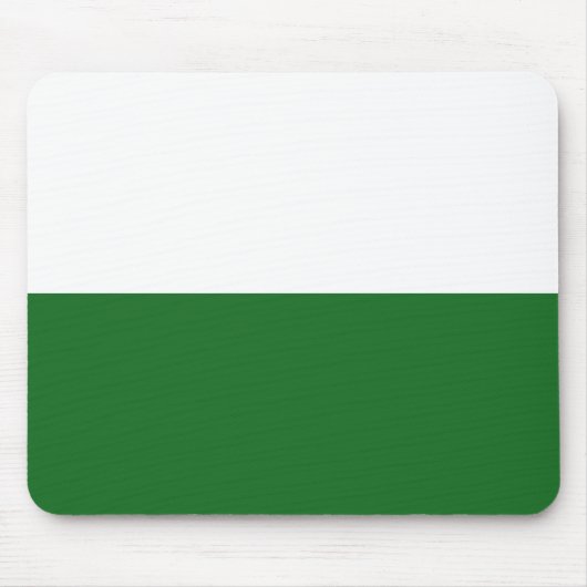 Flagge Sachsens (deutscher Staat) Mousepad (Vorne)