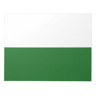 Flagge Sachsens (deutscher Staat) Notizblock