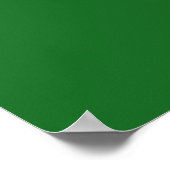 Flagge Sachsens (deutscher Staat) Poster (Ecke)