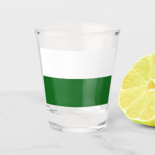 Flagge Sachsens (deutscher Staat) Schnapsglas