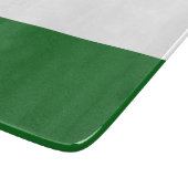Flagge Sachsens (deutscher Staat) Schneidebrett (Ecke)