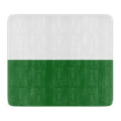 Flagge Sachsens (deutscher Staat) Schneidebrett (Vorderseite)