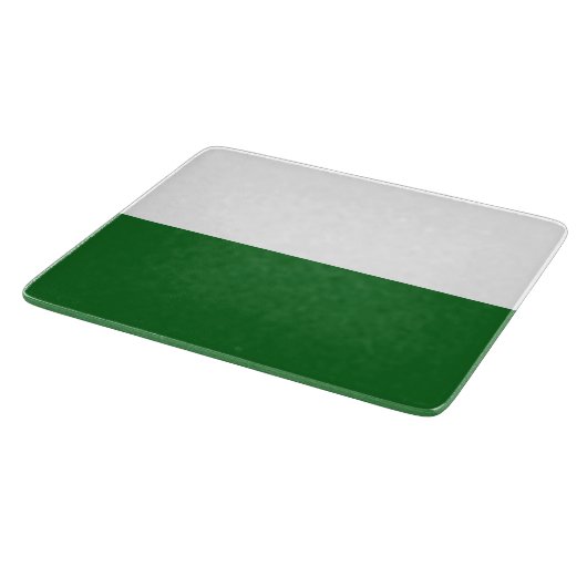 Flagge Sachsens (deutscher Staat) Schneidebrett (Ecke)