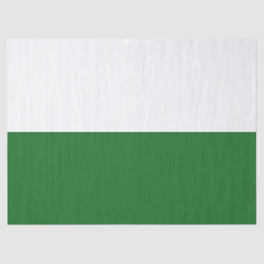 Flagge Sachsens (deutscher Staat) Seidenpapier (Vorderseite)