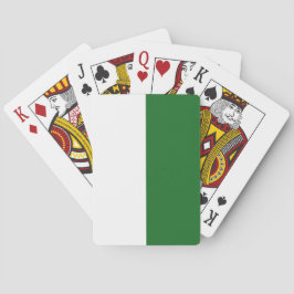 Flagge Sachsens (deutscher Staat) Spielkarten