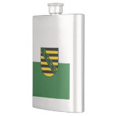 Flagge Sachsens Flachmann (Links)